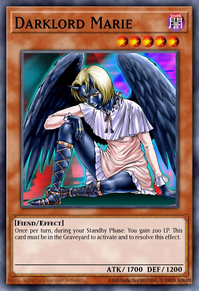 Darklord Marie Labyrinth of Nightmare card