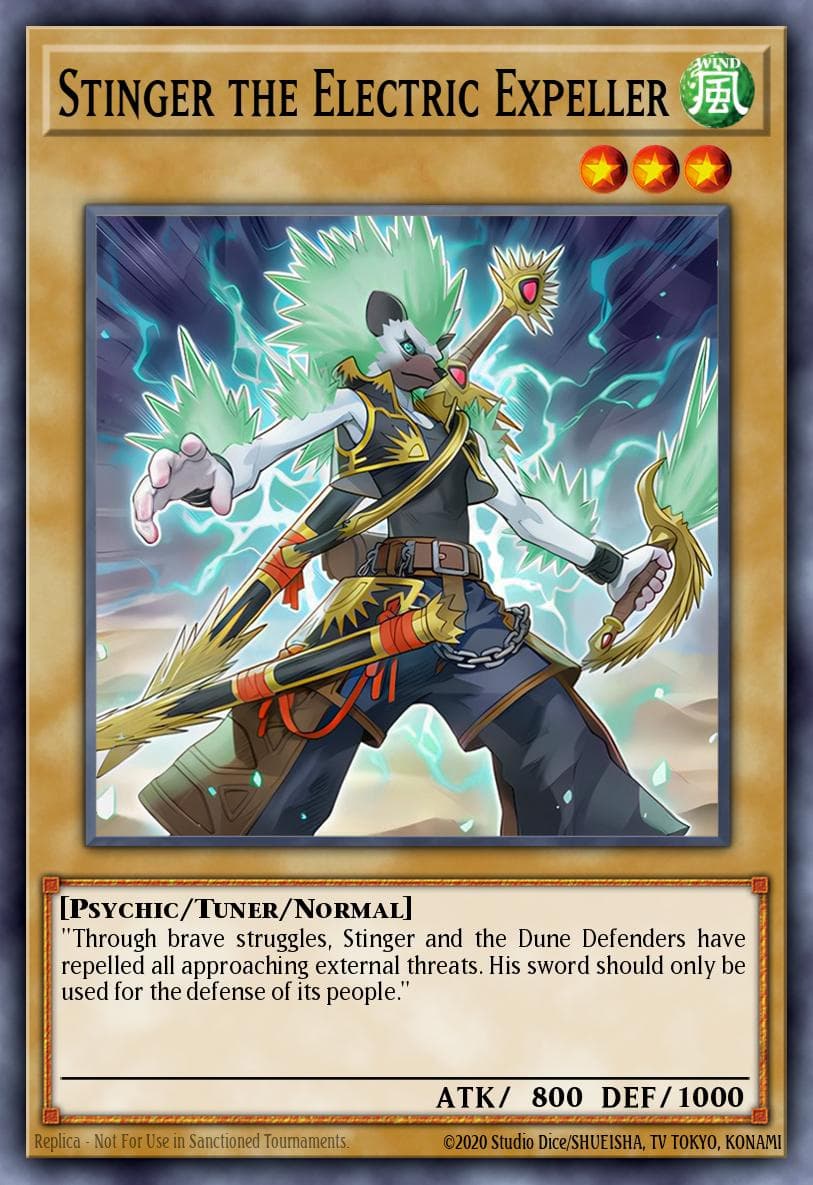 Stinger the Electric Expeller Maze of Muertos card