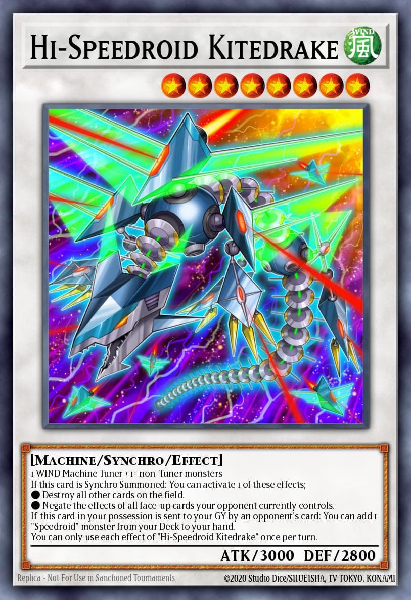 Hi-Speedroid Kitedrake Battles of Legend: Chapter 1 card