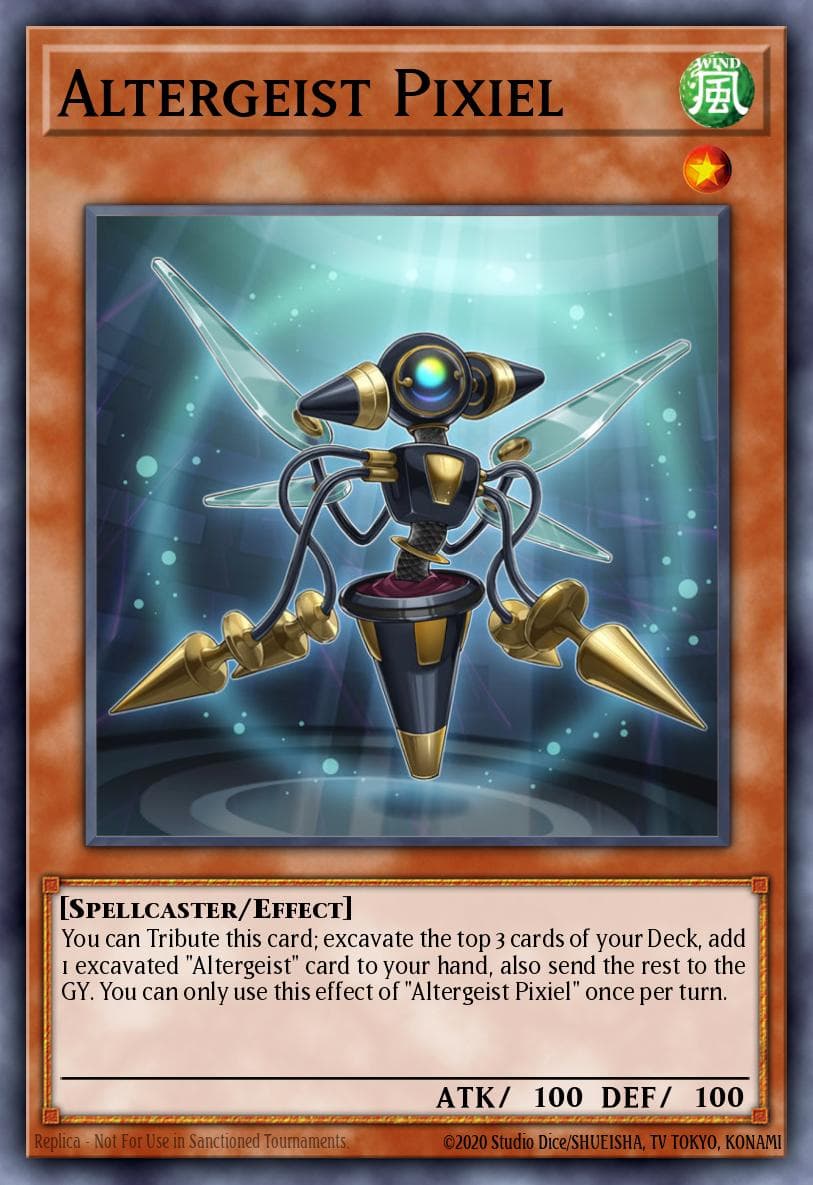 Altergeist Pixiel Flames of Destruction Special Edition card