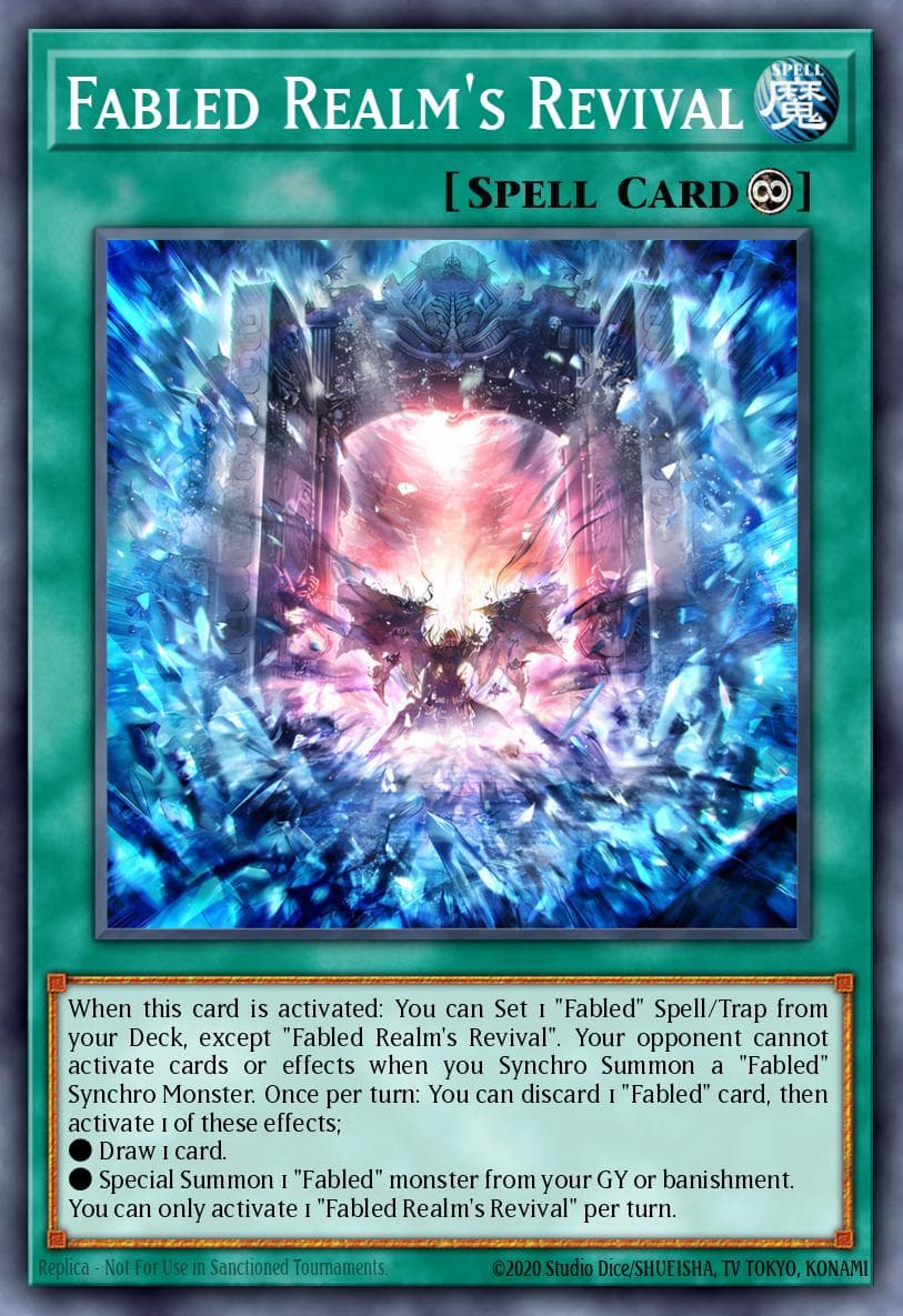 Fabled Realm's Revival Battles of Legend: Monster Mayhem card