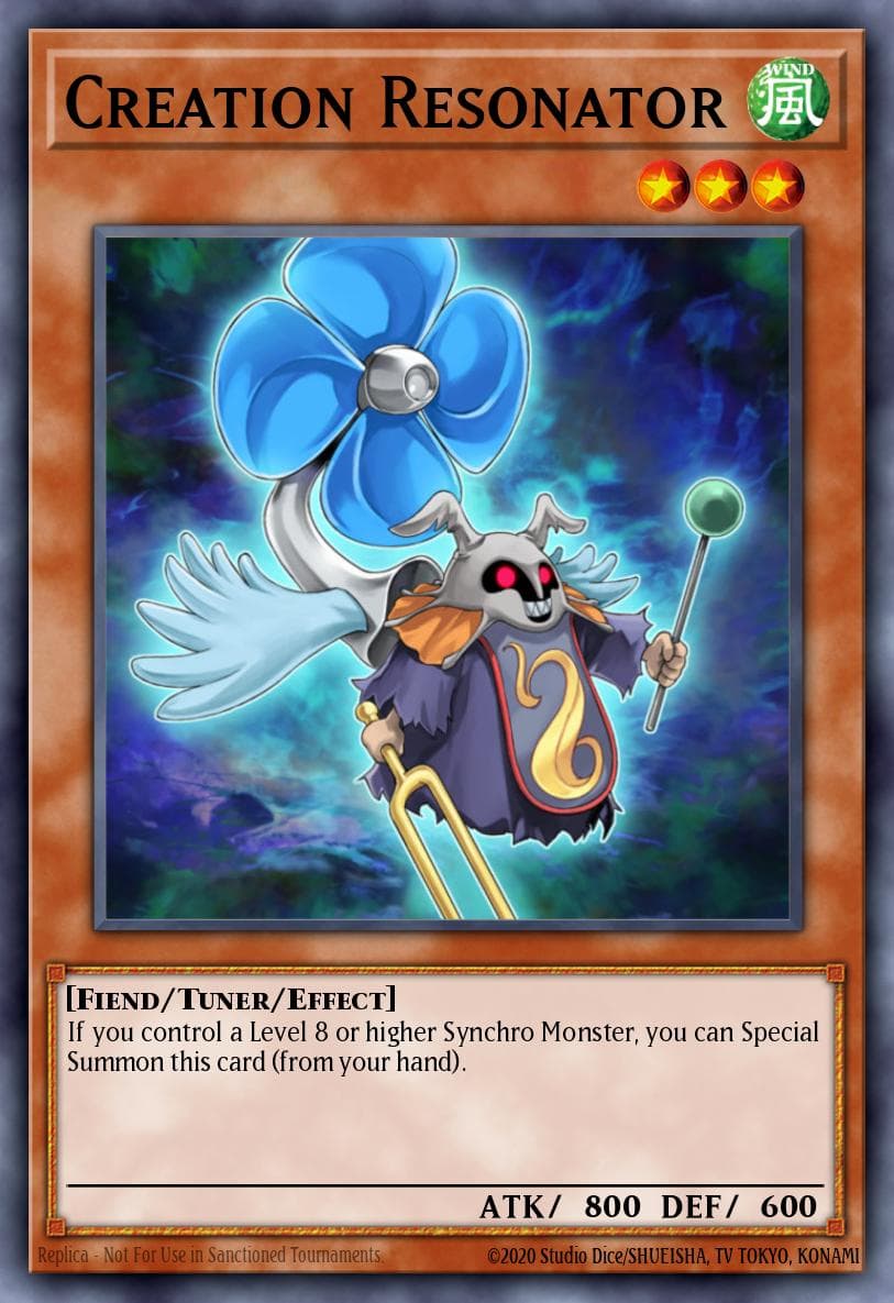 Creation Resonator Starstrike Blast Sneak Peek Participation Card card