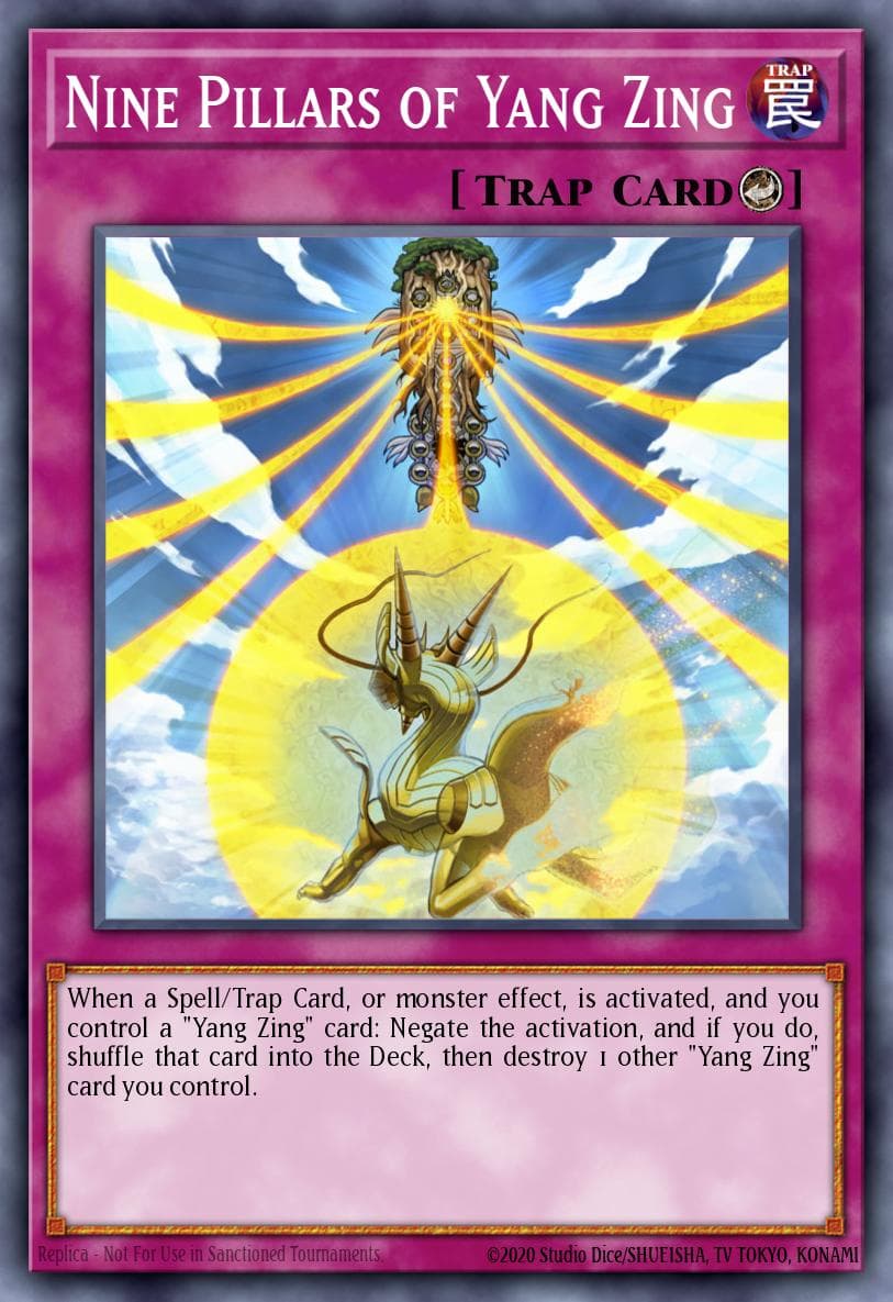 Nine Pillars of Yang Zing Ghosts From the Past: The 2nd Haunting card