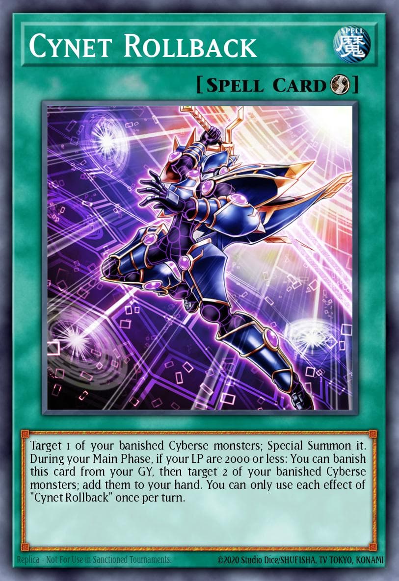 Cynet Rollback Cyberstorm Access card