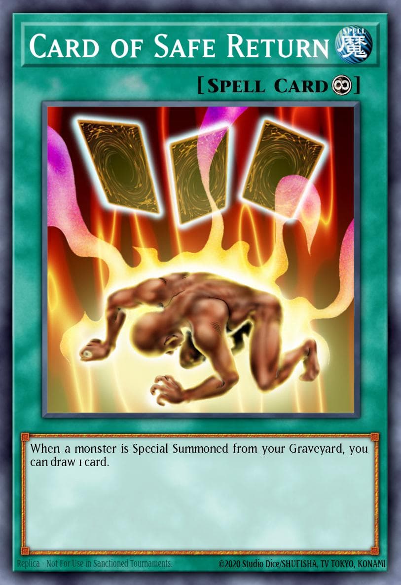 Card of Safe Return Labyrinth of Nightmare card