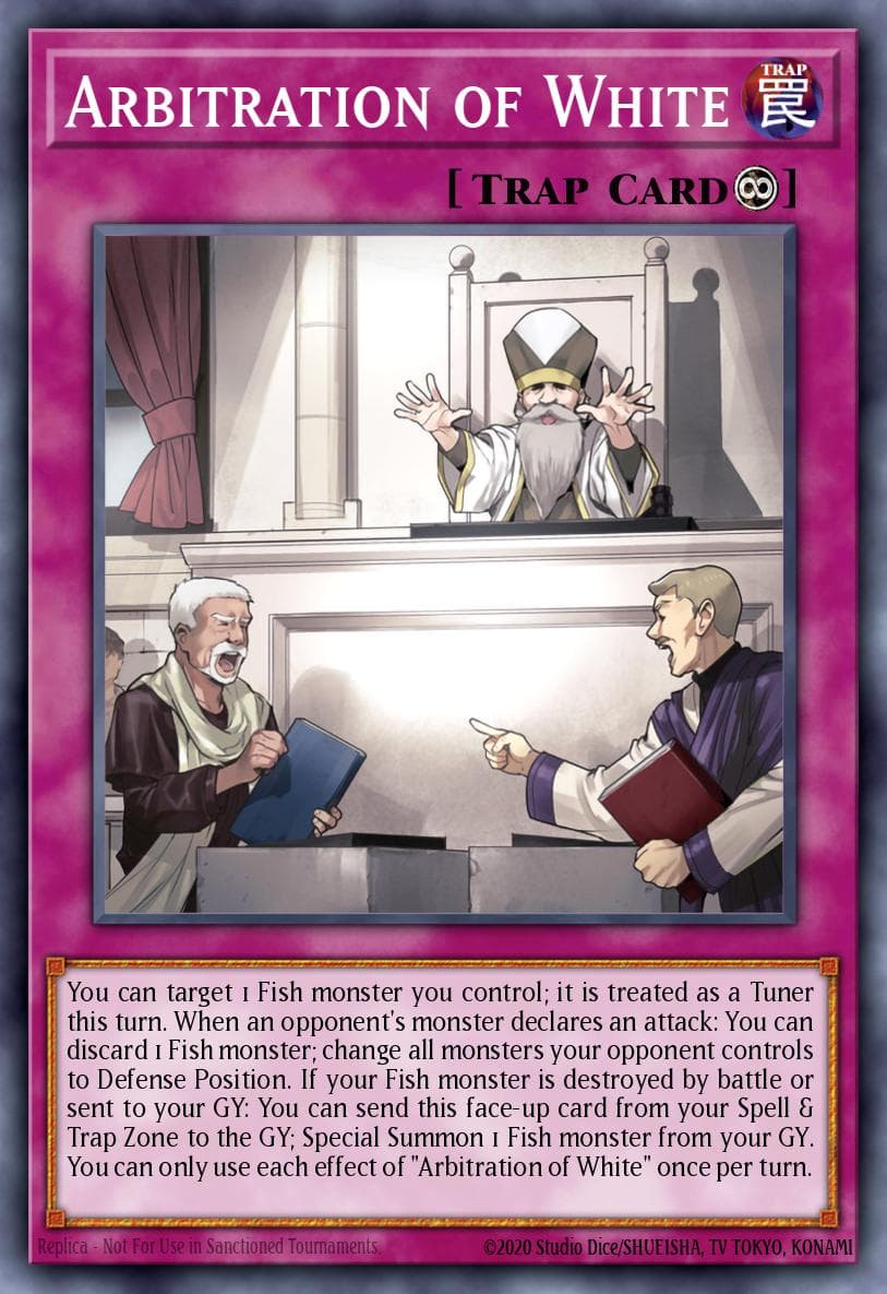 Arbitration of White Battles of Legend: Terminal Revenge card