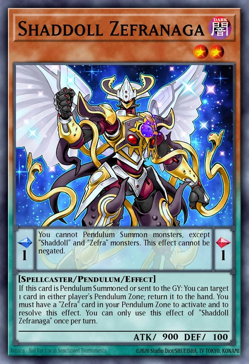 Shaddoll Zefranaga Structure Deck: Shaddoll Showdown card