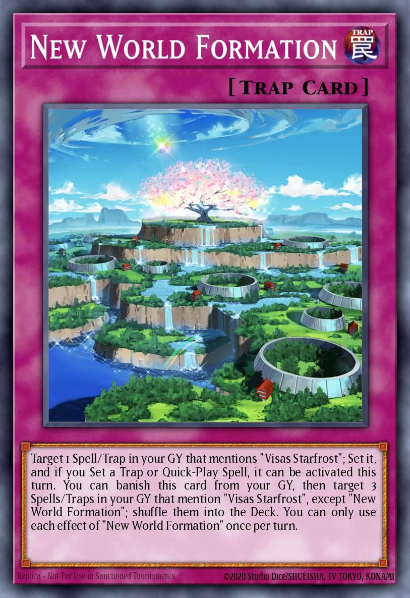 New World Formation Duelist Nexus card