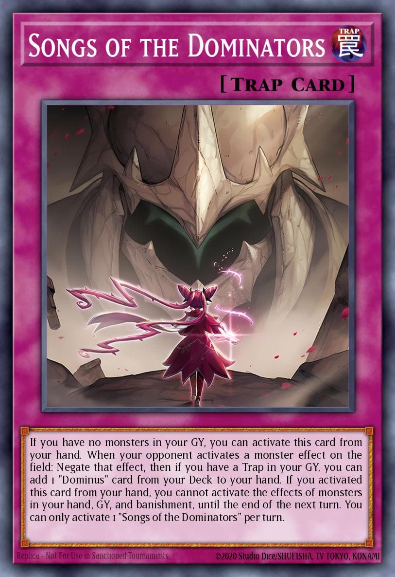 Songs of the Dominators Alliance Insight card