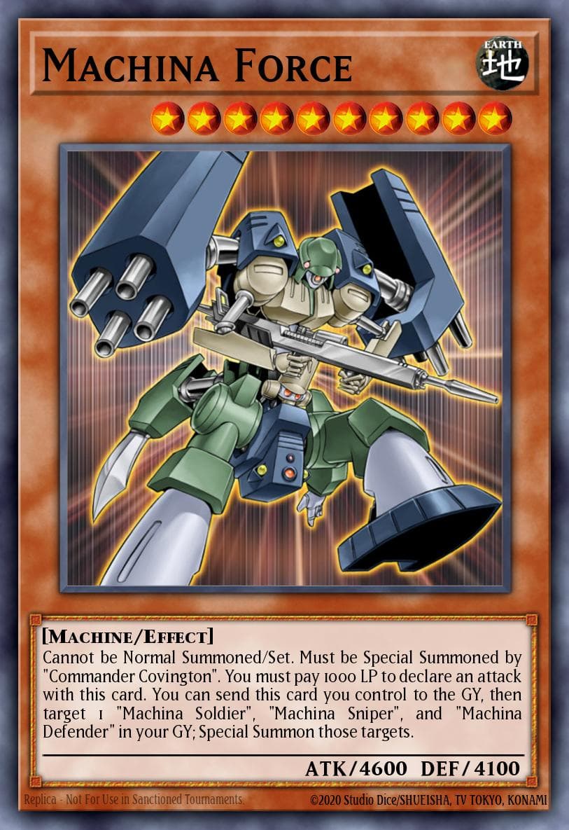 Machina Force Structure Deck: Mechanized Madness card