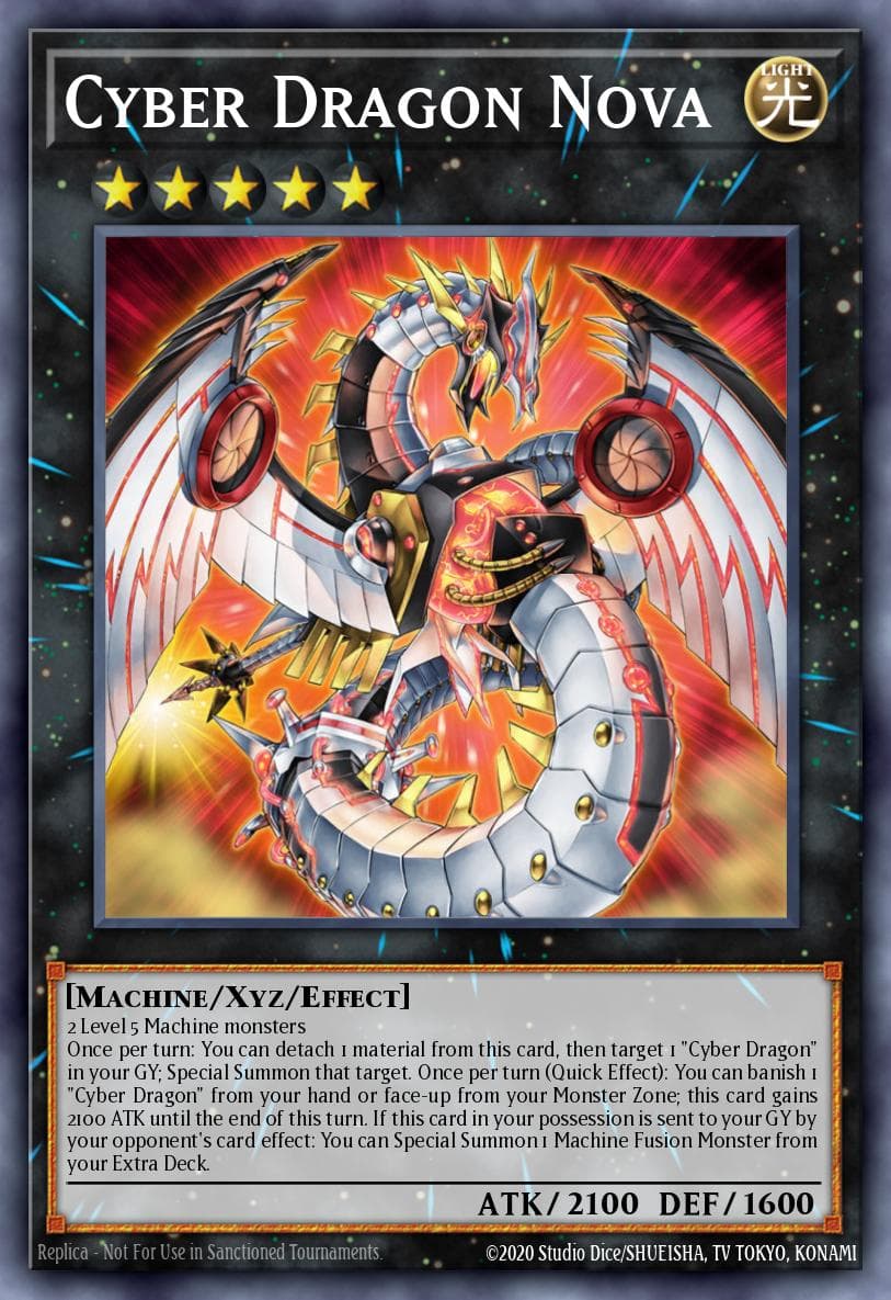 Cyber Dragon Nova Cyber Dragon Revolution Structure Deck card