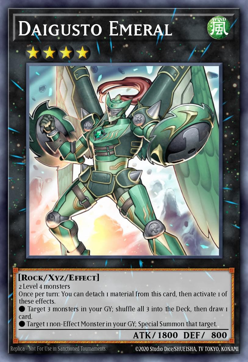 Daigusto Emeral Duel Overload card
