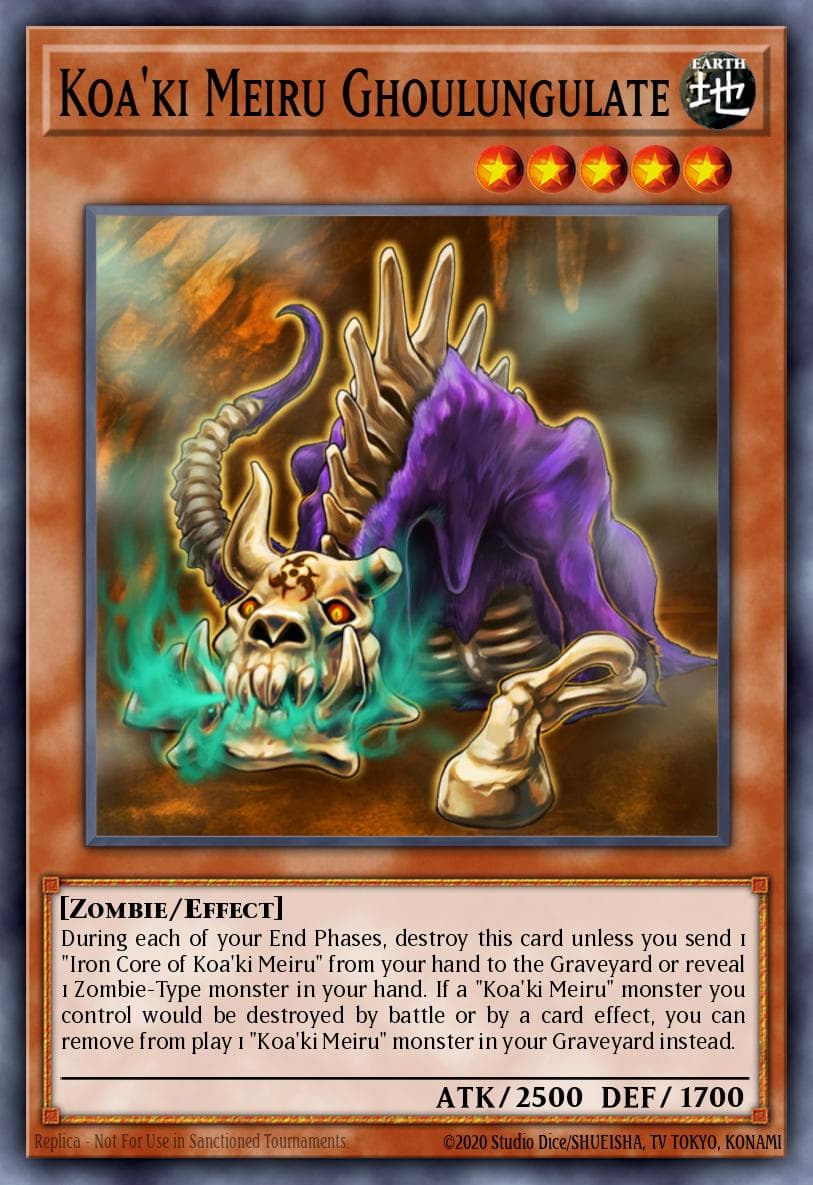 Koa'ki Meiru Ghoulungulate Ancient Prophecy: Special Edition card