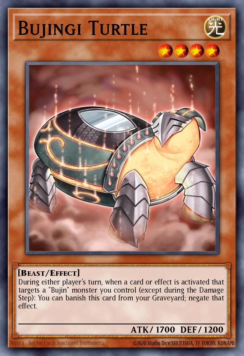 Bujingi Turtle 游戏王 card