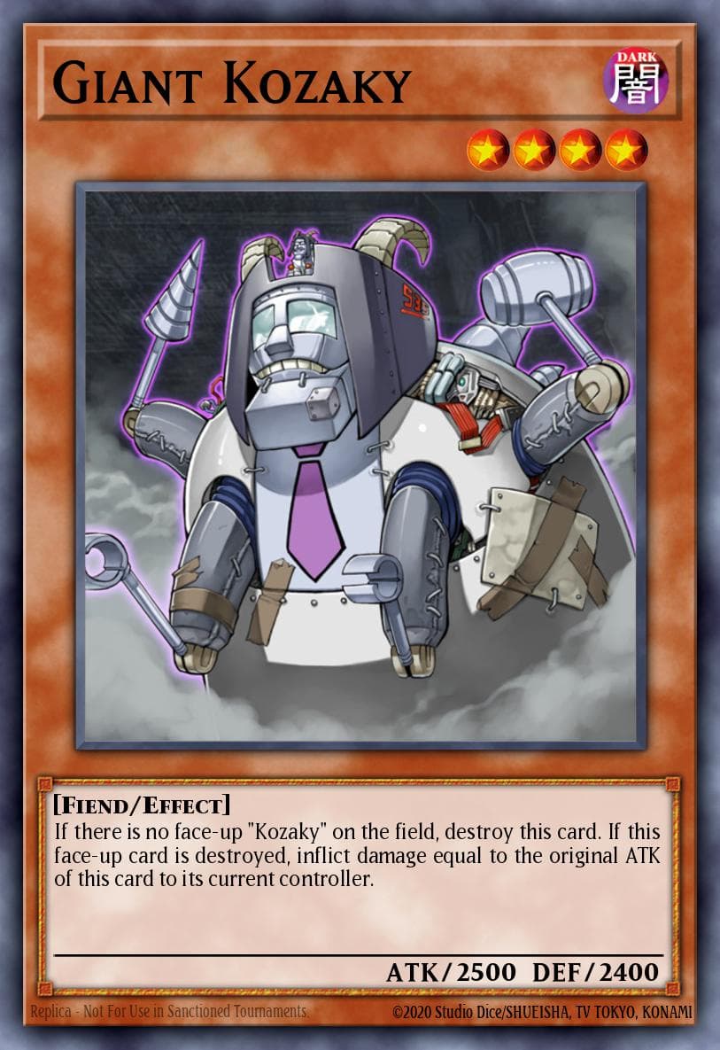 Giant Kozaky Dark Revelation Volume 4 card