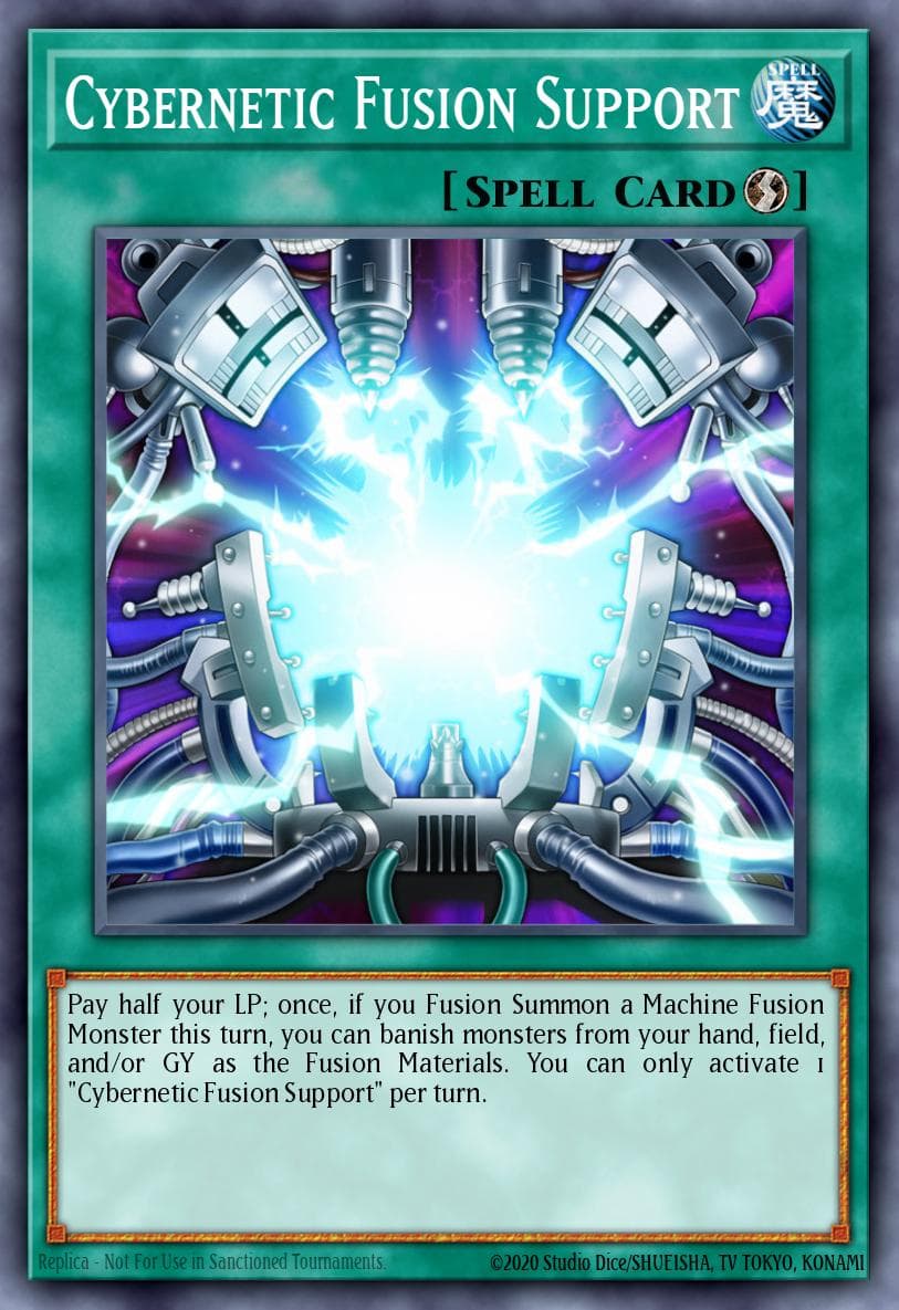 Cybernetic Fusion Support 2016 Mega-Tin Mega Pack card