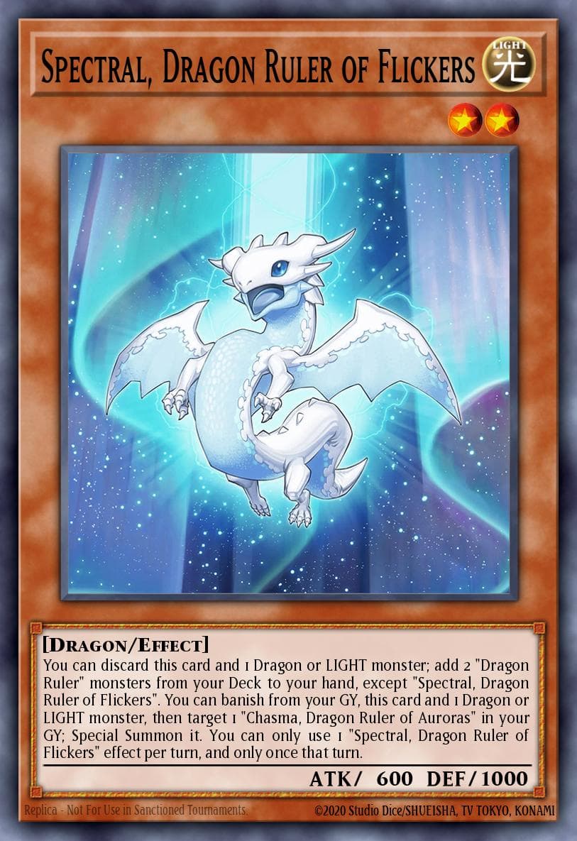 Spectral, Dragon Ruler of Flickers Alliance Insight card