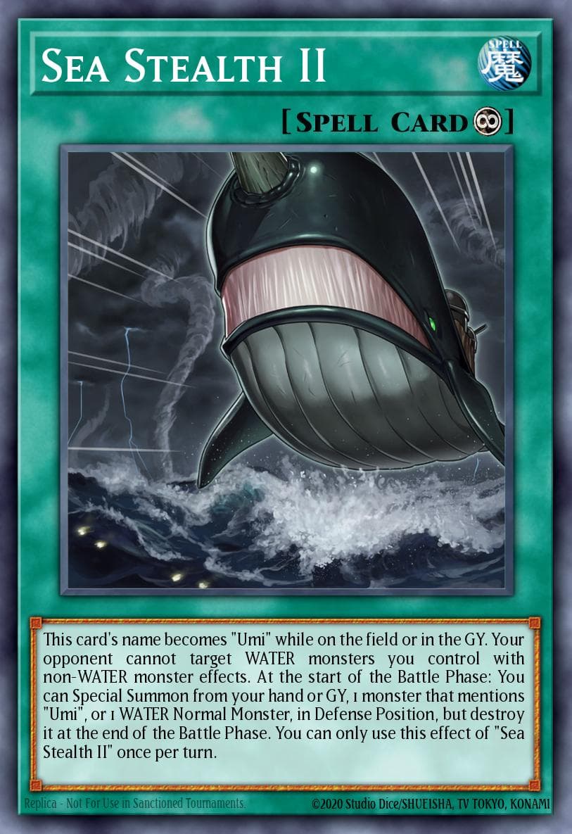 Sea Stealth II Legendary Duelists: Duels From the Deep card