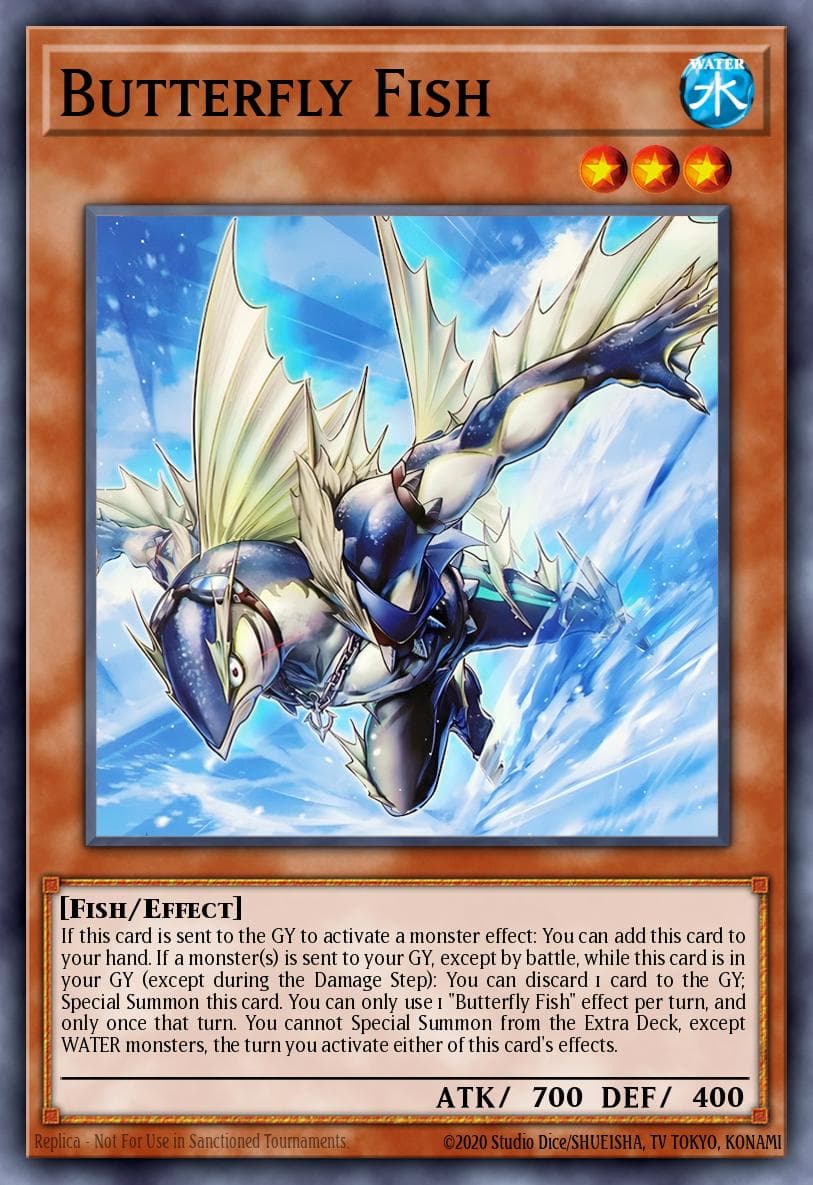 Butterfly Fish Rage of the Abyss card