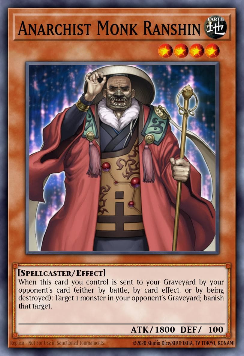 Anarchist Monk Ranshin Starstrike Blast Sneak Peek Participation Card card