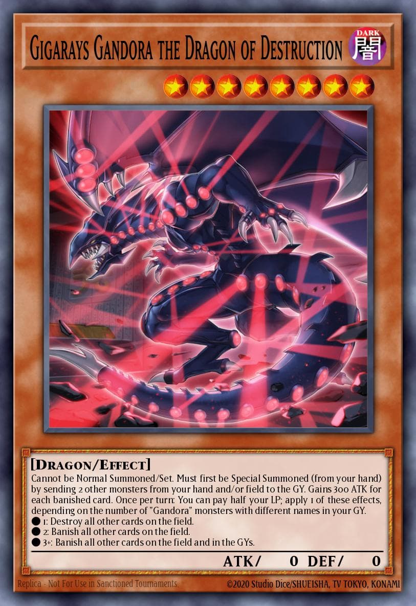 破坏龙 钢多拉－烈光闪 遊戲王 card