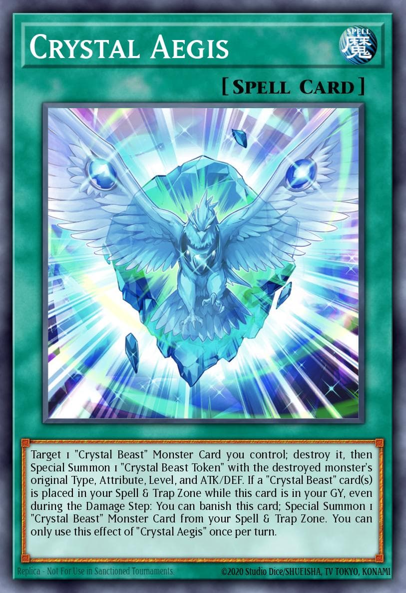 Crystal Aegis Structure Deck: Legend of the Crystal Beasts card