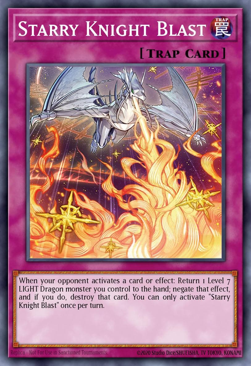 Starry Knight Blast Ghosts From the Past card