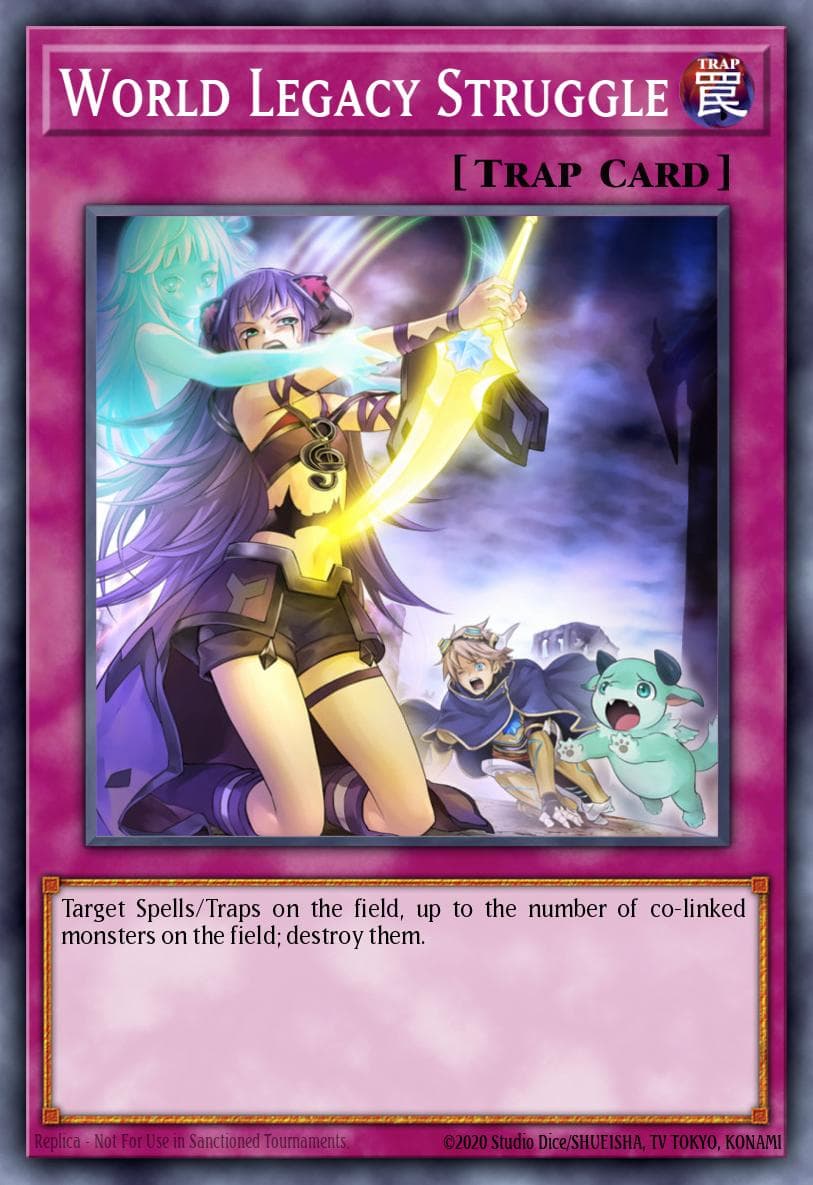 World Legacy Struggle Flames of Destruction Special Edition card