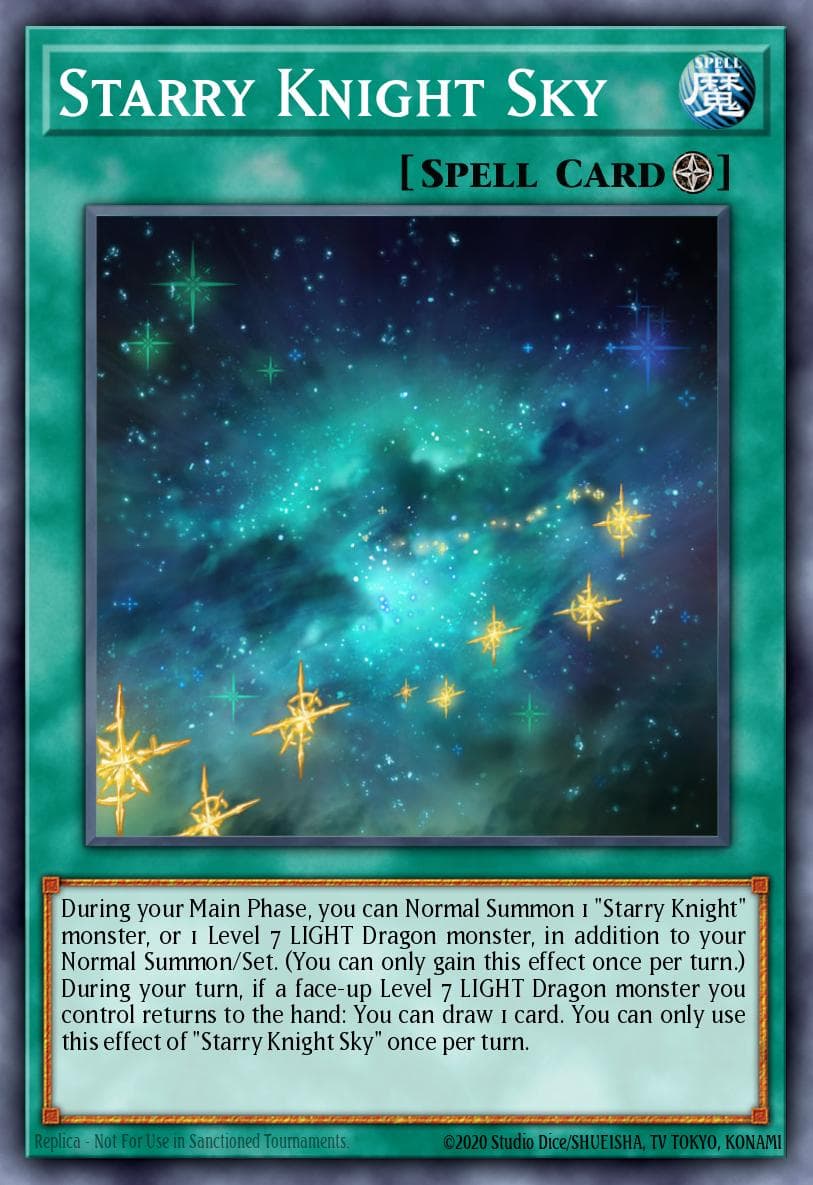 Starry Knight Sky Ghosts From the Past card