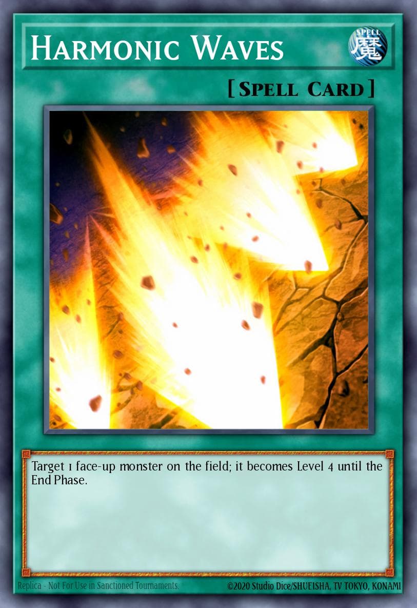 Harmonic Waves 遊戲王 card