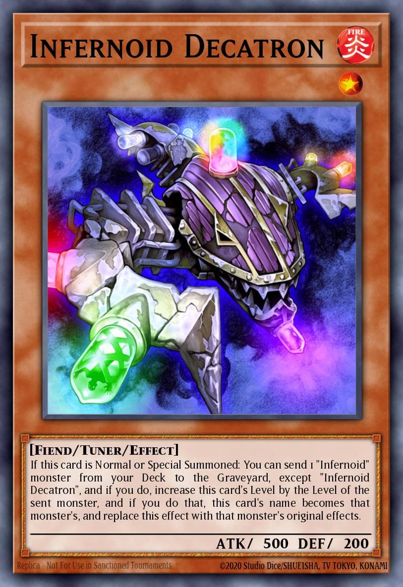 Infernoid Decatron Clash of Rebellions: Special Edition card