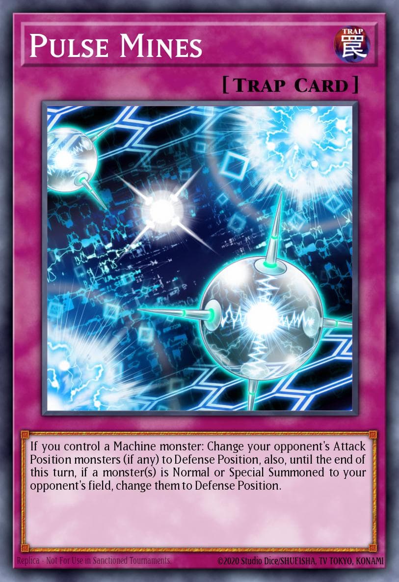 Pulse Mines Code of the Duelist Special Edition card