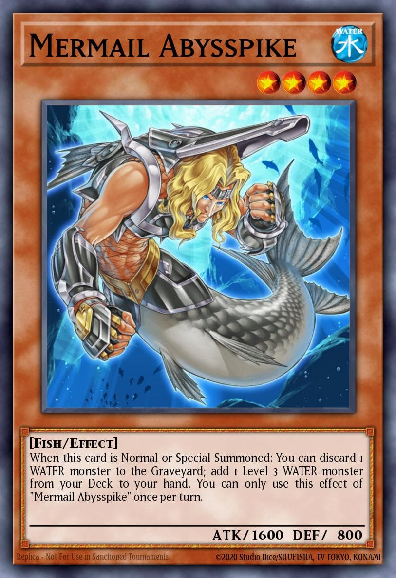 Mermail Abysspike Astral Pack Five card