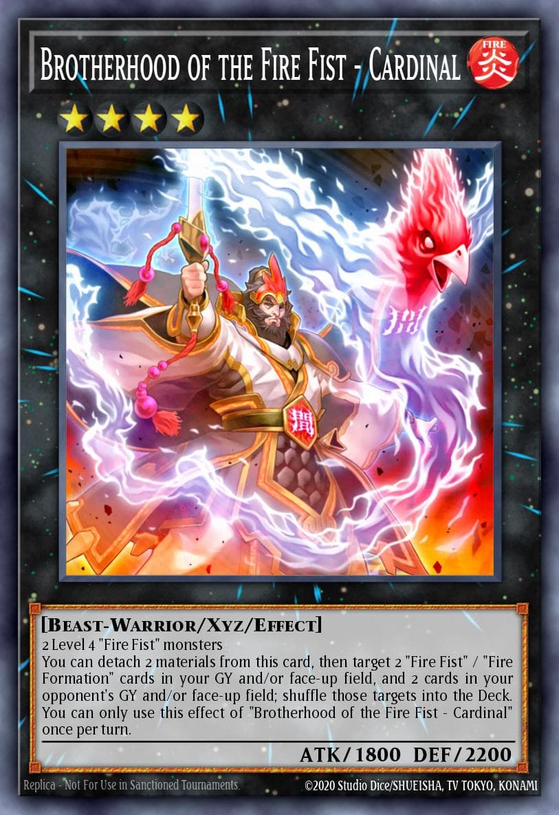 Brotherhood of the Fire Fist - Cardinal 2014 Mega-Tin Mega Pack card