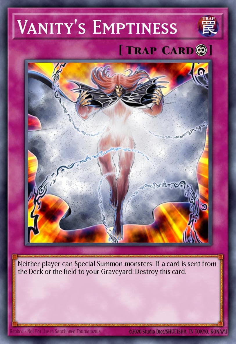 Vanity's Emptiness The Secret Forces card
