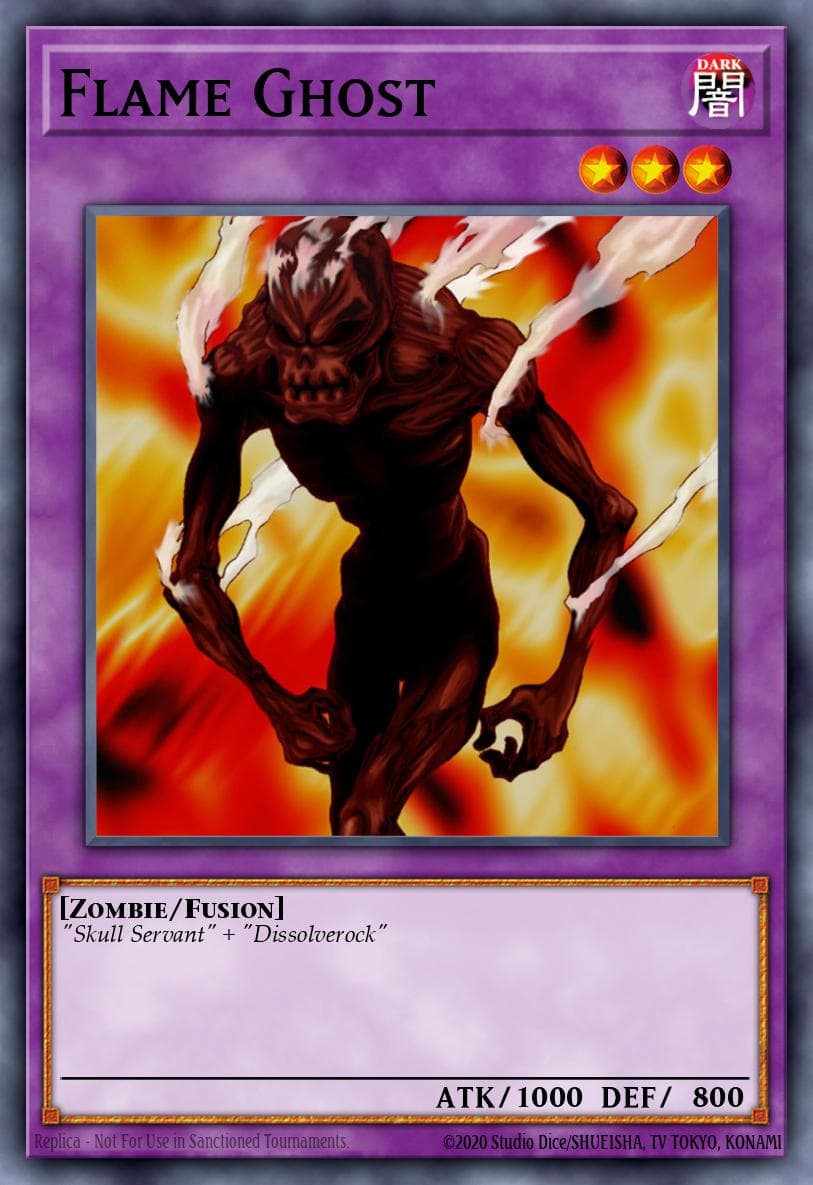 Flame Ghost 游戏王 card