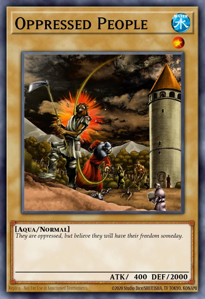 Oppressed People Dark Revelation Volume 1 card
