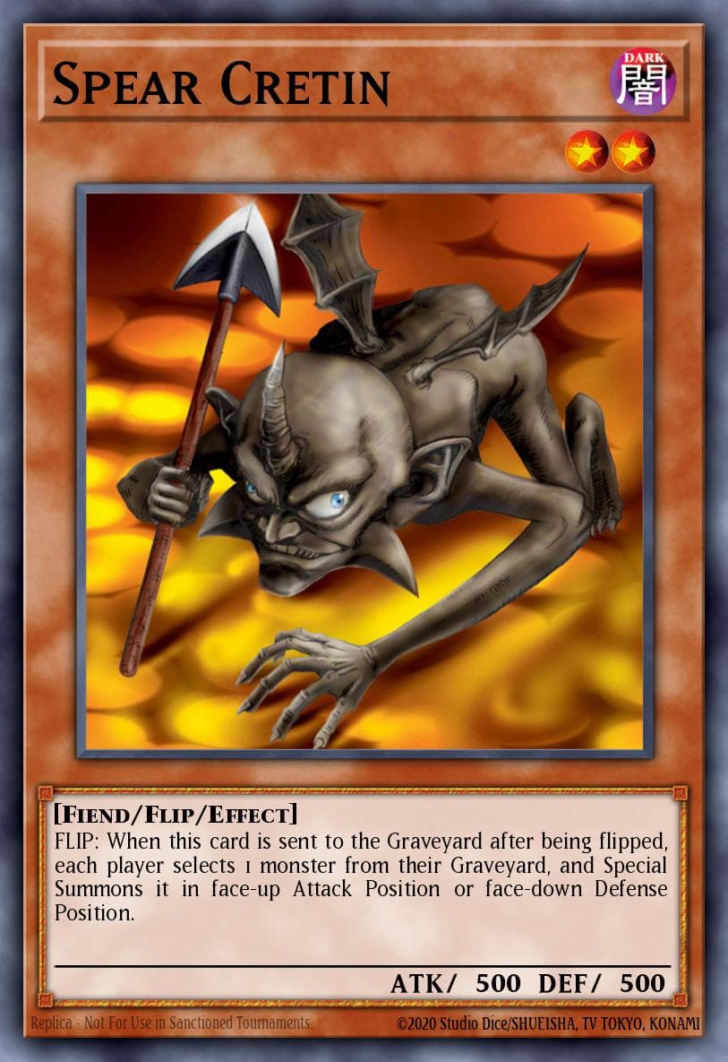Spear Cretin Spell Ruler card