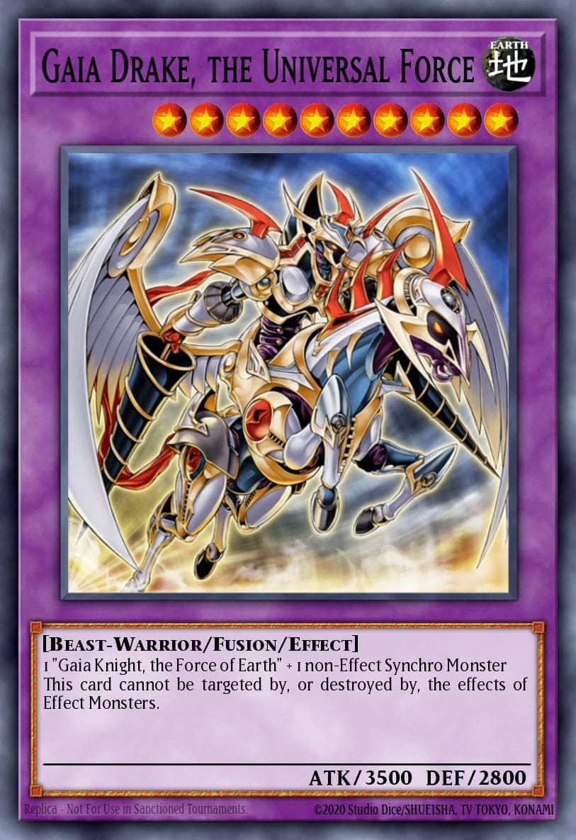 Gaia Drake, the Universal Force Starstrike Blast Sneak Peek Participation Card card