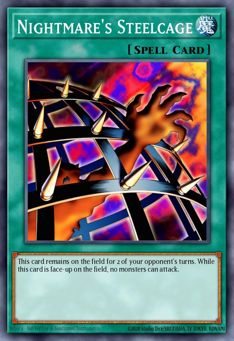 Nightmare's Steelcage Structure Deck: Spellcaster's Judgment card