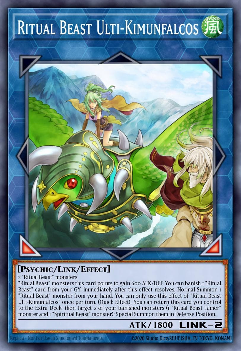 Ritual Beast Ulti-Kimunfalcos Battles of Legend: Terminal Revenge card