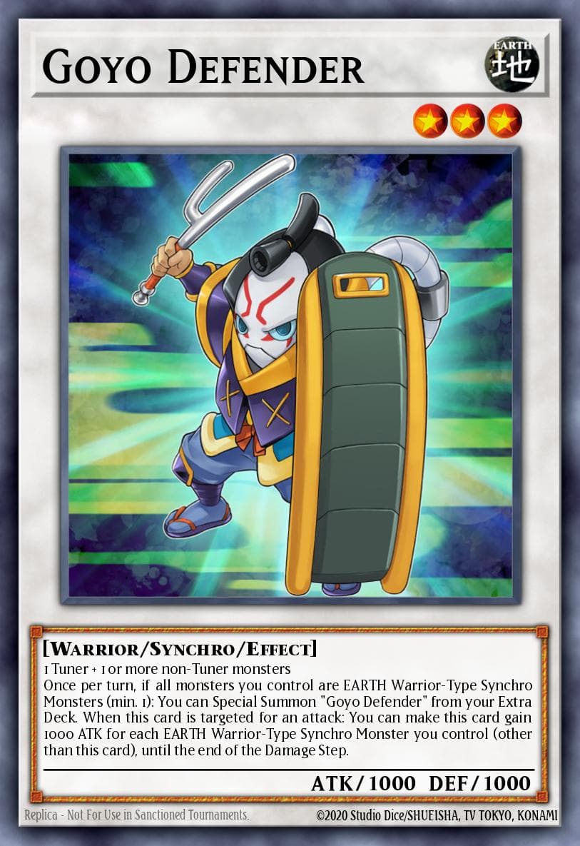 Goyo Defender Breakers of Shadow: Special Edition card