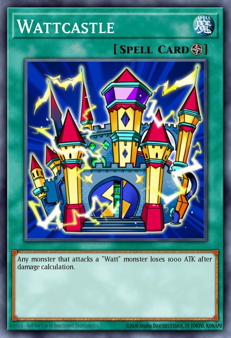 Wattcastle Starstrike Blast Sneak Peek Participation Card card