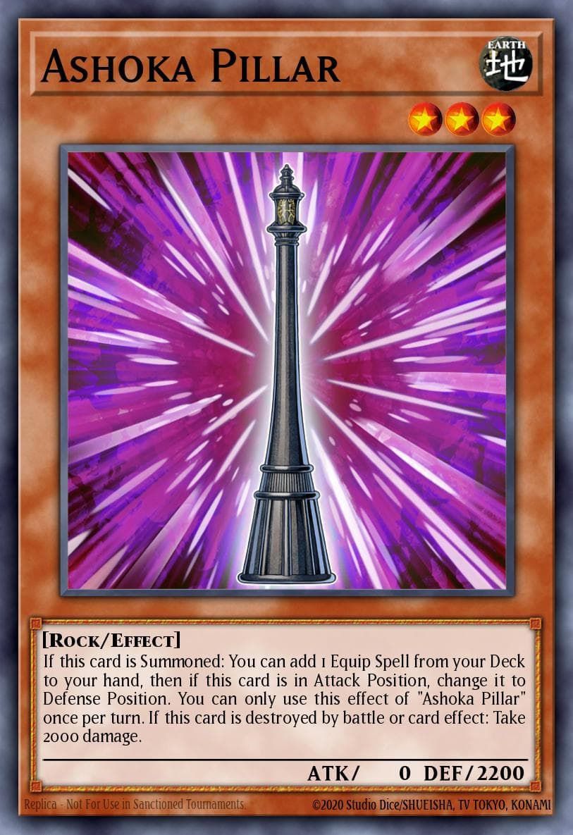 Ashoka Pillar Maze of Millennia card