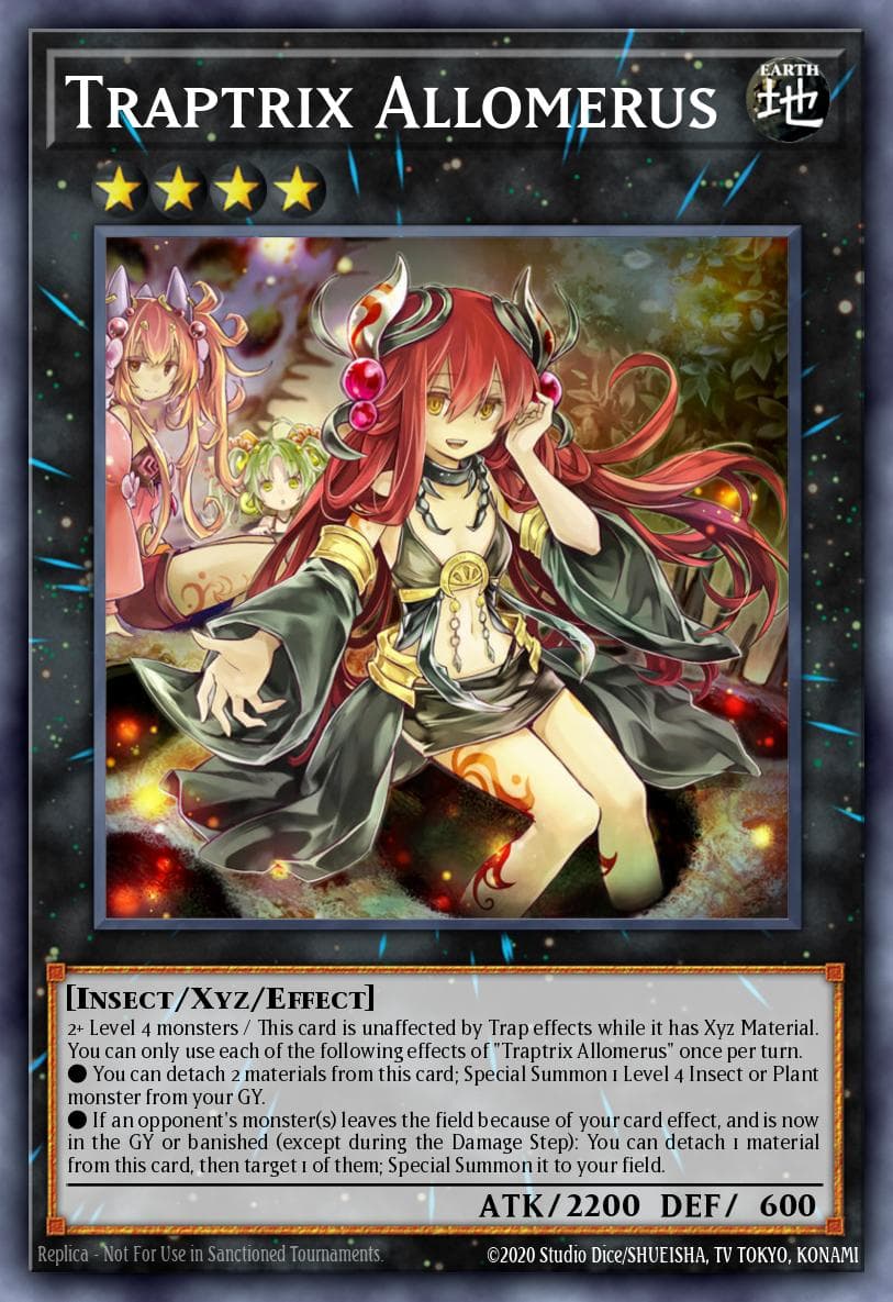 Traptrix Allomerus Eternity Code Premiere! promotional card card