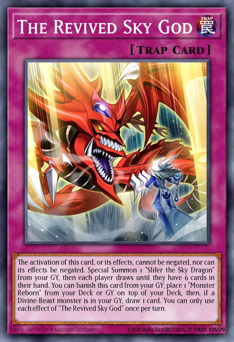The Revived Sky God 2022 Tin of the Pharaoh's Gods card