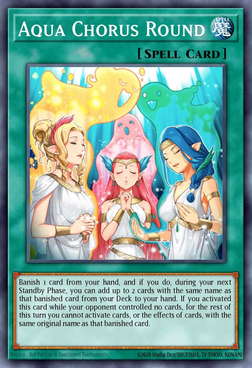 Aqua Chorus Round Duelist Nexus card