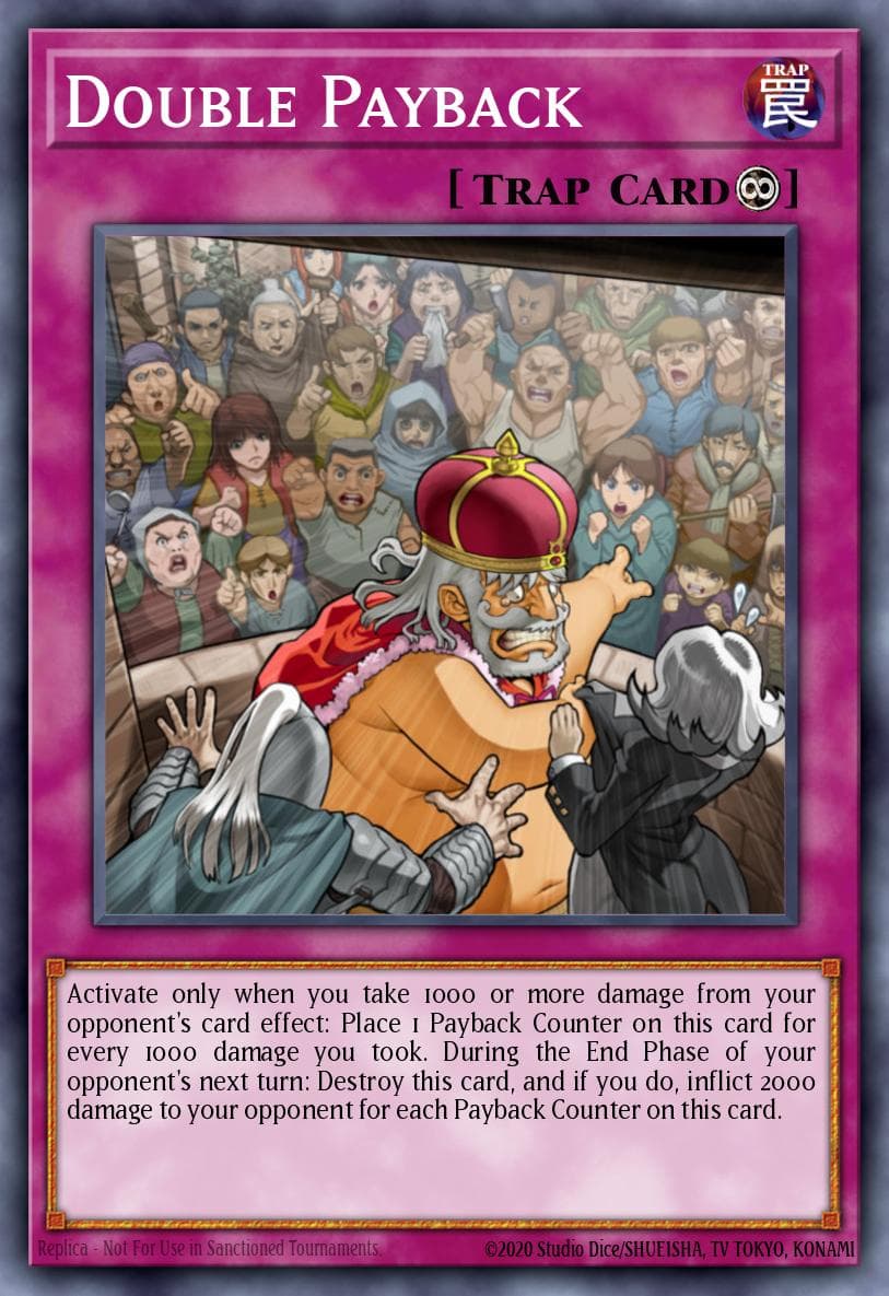 Double Payback 游戏王 card