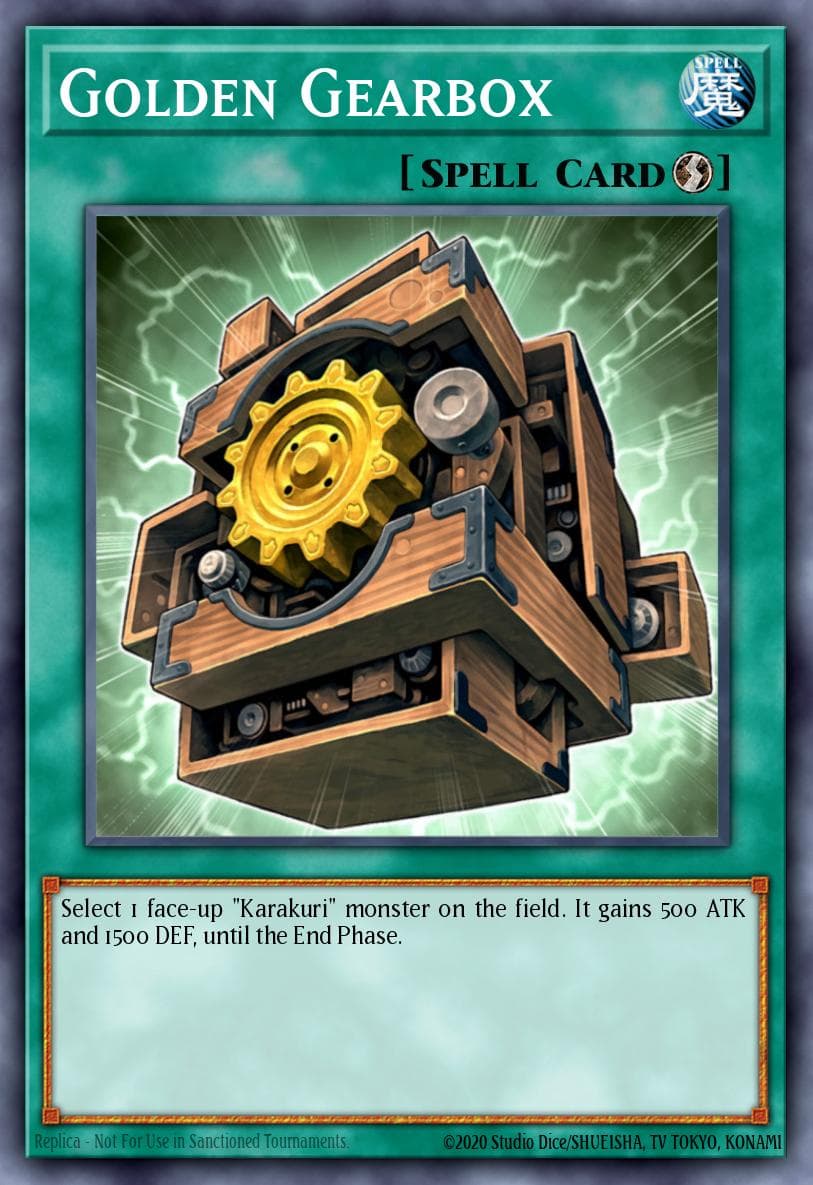 Golden Gearbox Starstrike Blast Sneak Peek Participation Card card