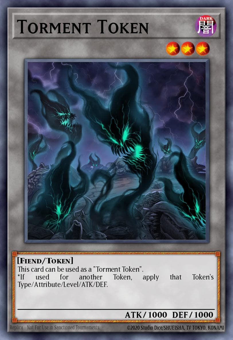 Torment Token Structure Deck: Lair of Darkness card